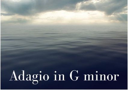 Ноты Adagio in G Minor